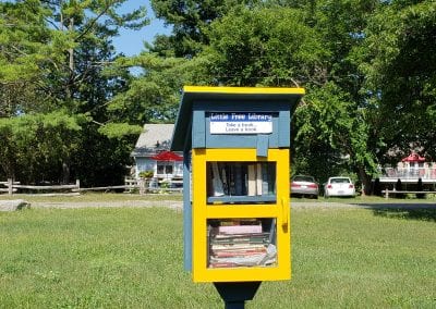 George helped getting the Little Free Library project started.