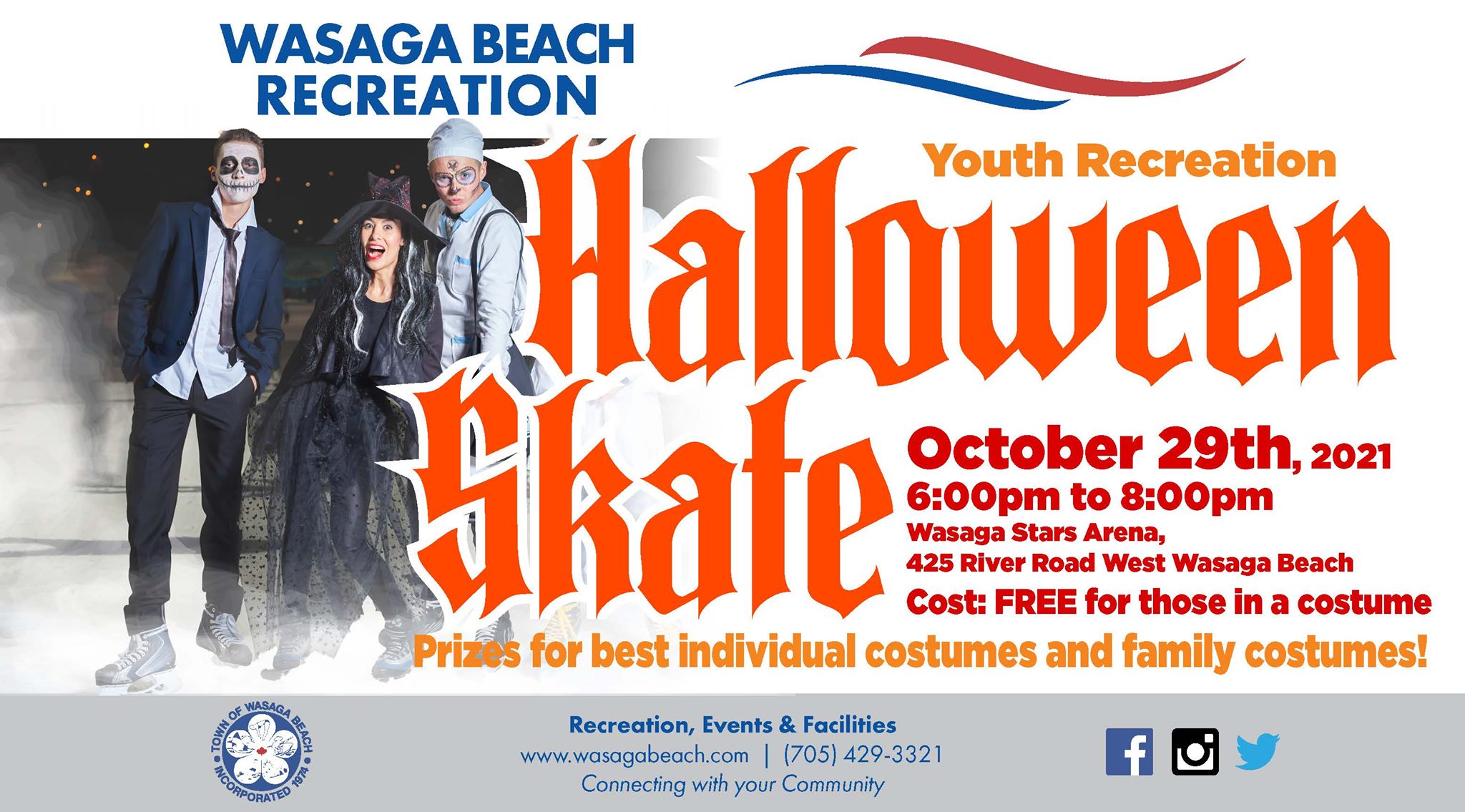 Halloween Skate October 29th 2021