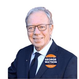 Re-Elect George Watson Municipal Councillor Wasaga Beach