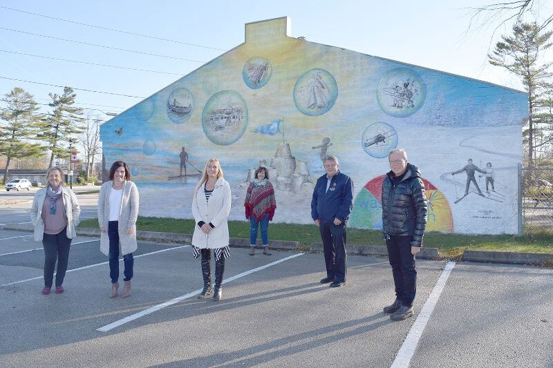 New Mural in Wasaga Beach