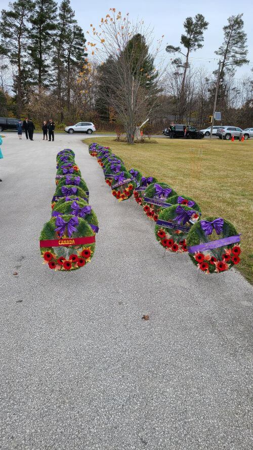 Remembrance Day 2021 New Lowell at the Legion