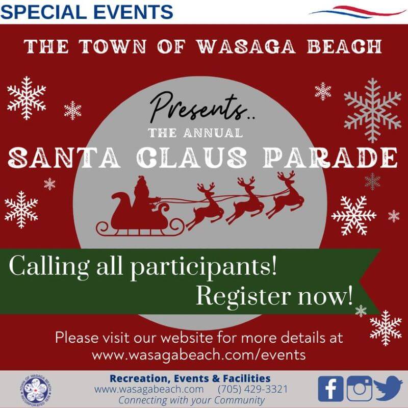 Santa Claus Parade Wasaga Beach 2021