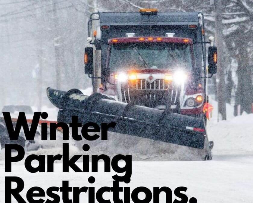 Winter Parking Restrictions 2021 – 2022
