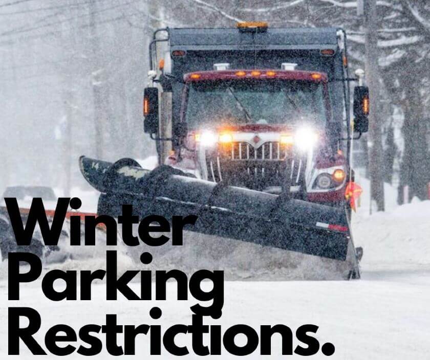 Town of Wasaga Beach WInter Parking Restrictions 2021 to 2022