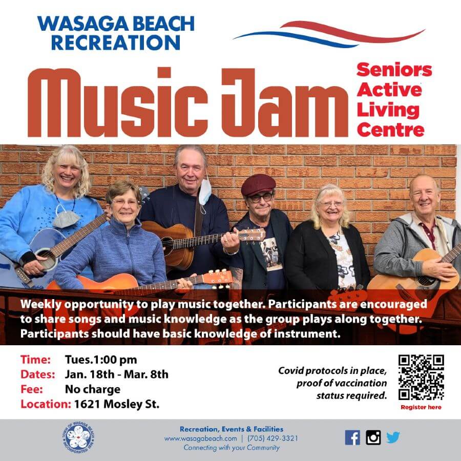Weekly Music Jam For Seniors