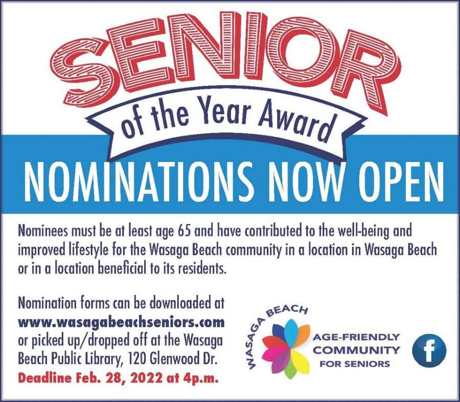 Senior of The Year Nominations 2022