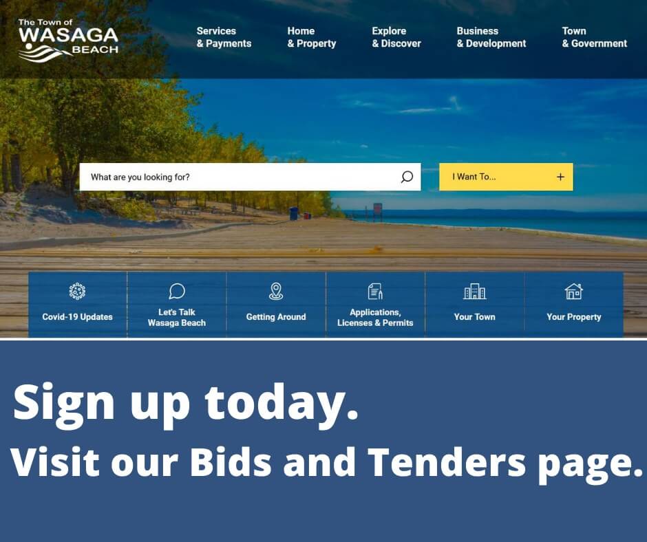 Town of Wasaga Beach Bids and Tenders