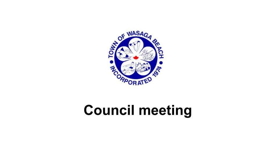 Town Council Meeting Today at 2pm