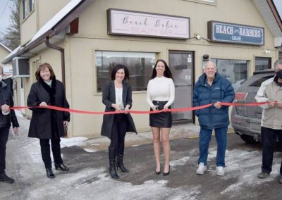 Beach Babes Beauty Bar Ribbon Cutting in Wasaga Beach