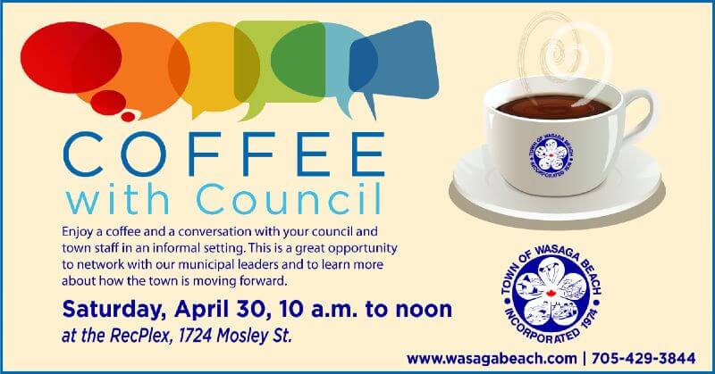 Coffee Chat With Wasaga Beach Council April 30th 2022