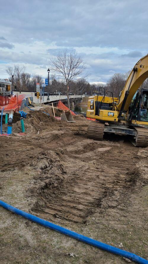 Schoonertown Bridge Repair Work