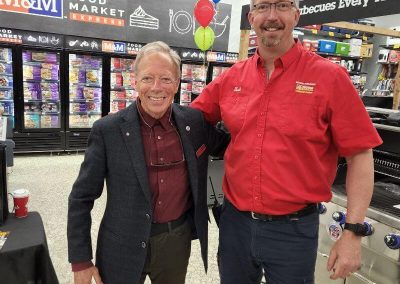 George Watson At Customer Appreciation Day At Beach Builders Home Hardware