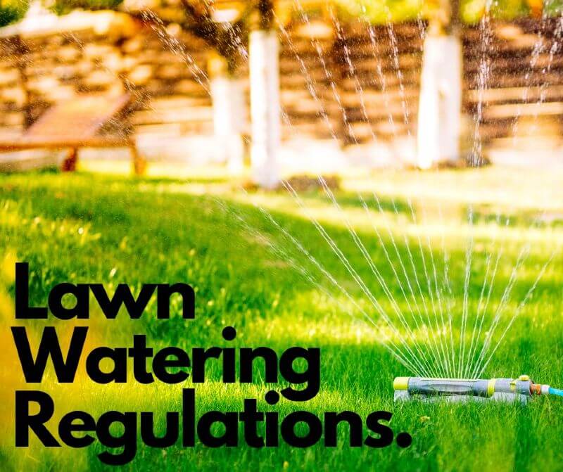 Lawn Watering Regulations