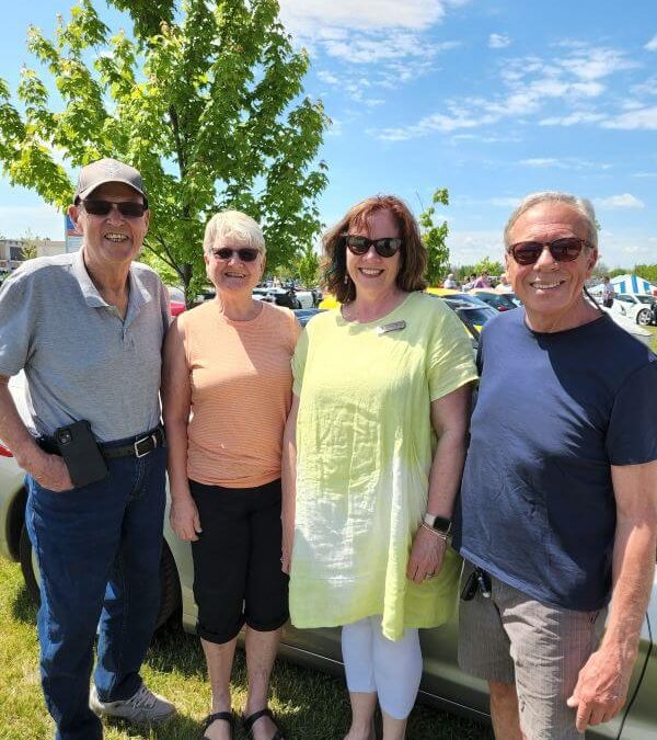 Enjoying The Spring Fling Corvette Show