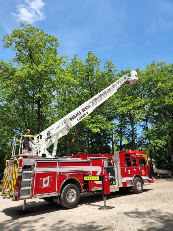 Fire Truck at Metamorphosis Centre For Change