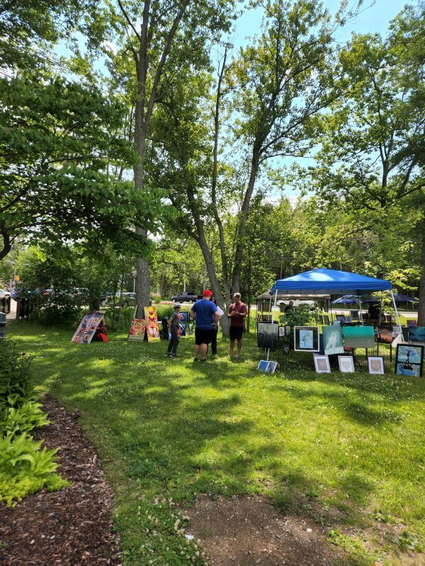 Local Artisans At Art in The Park Event