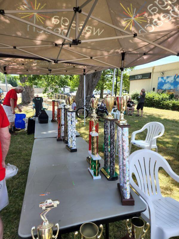 Trophy Table At The F-150 Truck Festival
