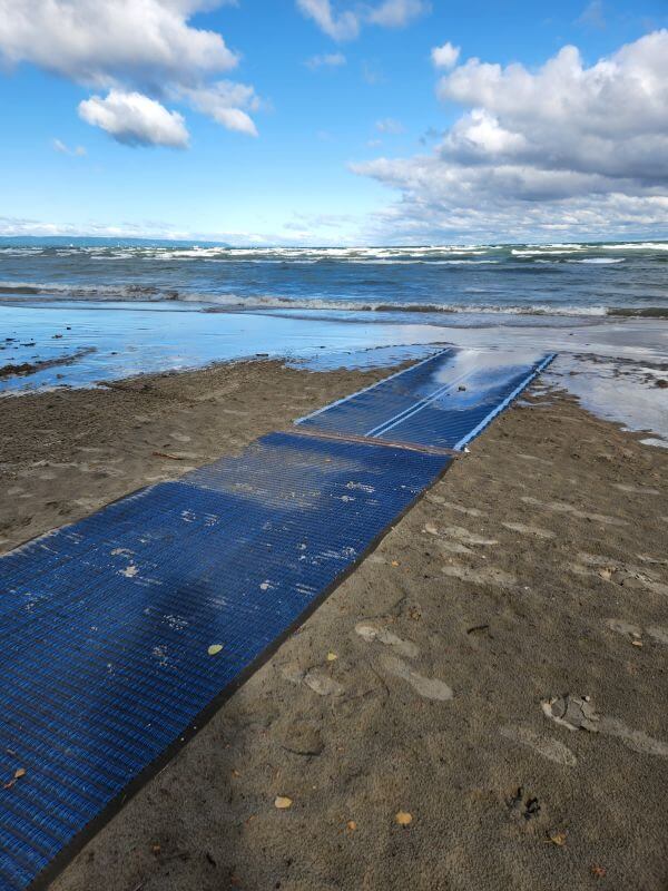 Mobi Mats At The Beaches In Wasaga Beach