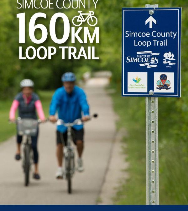 Explore the 160 km Simcoe County Cycling Loop Trail
