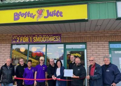 Booster Juice Grand Opening in Wasaga Beach