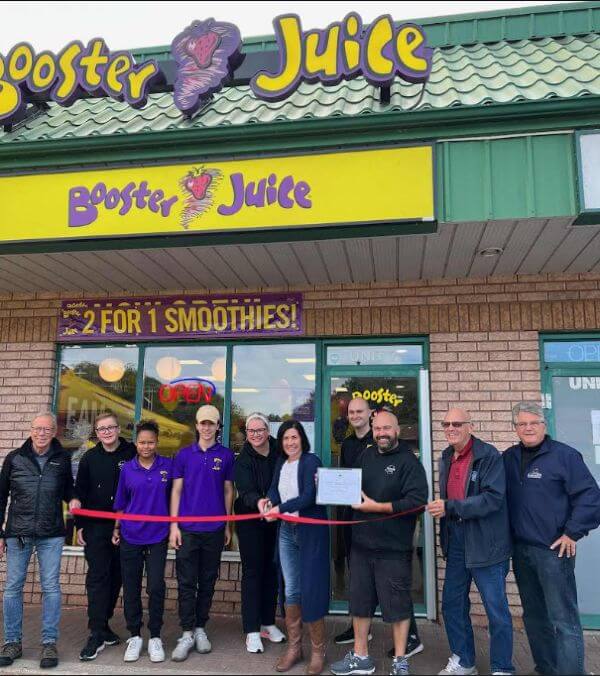 Booster Juice Grand Opening Booster Juice Grand Opening in Wasaga Beach