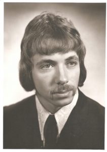 George Watson's First Campaign Picture in 1973