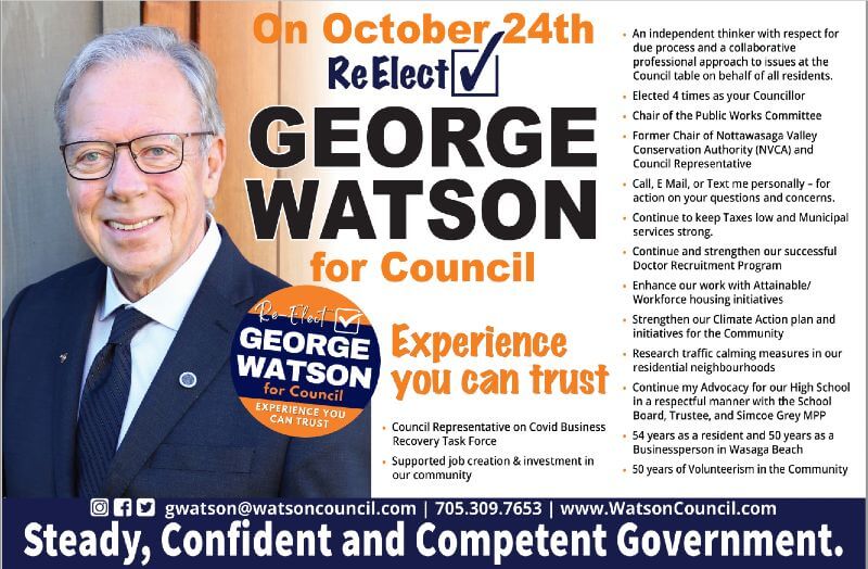 George Watson Re-Elect Ad For Blog Post George Watson Re-Elect For Council 2022