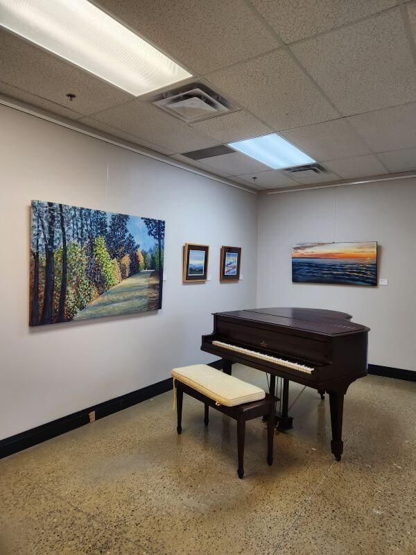 The Piano At Wasaga Society For The Arts