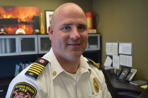 Craig Williams New Fire Chief in Wasaga Beach