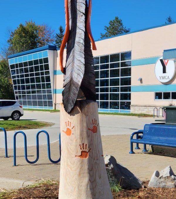 Every Child Matters Chainsaw Carving Unvieled