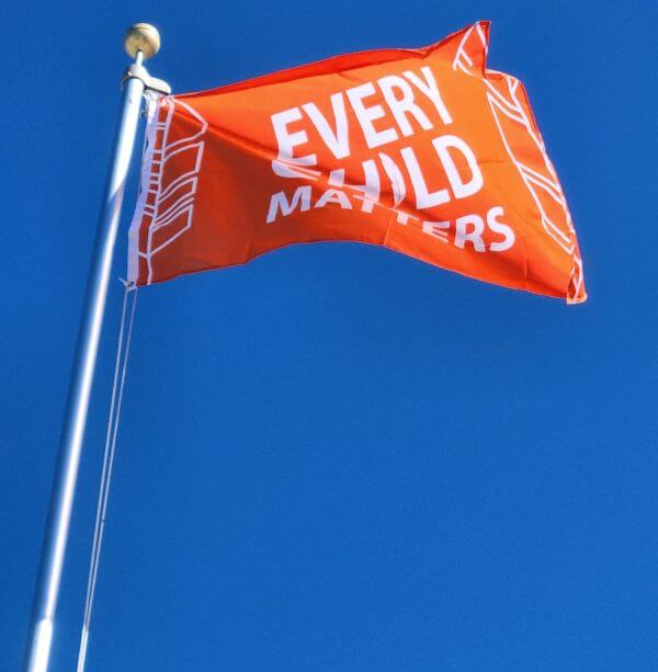 Every Child Matters Flag In Wasaga Beach