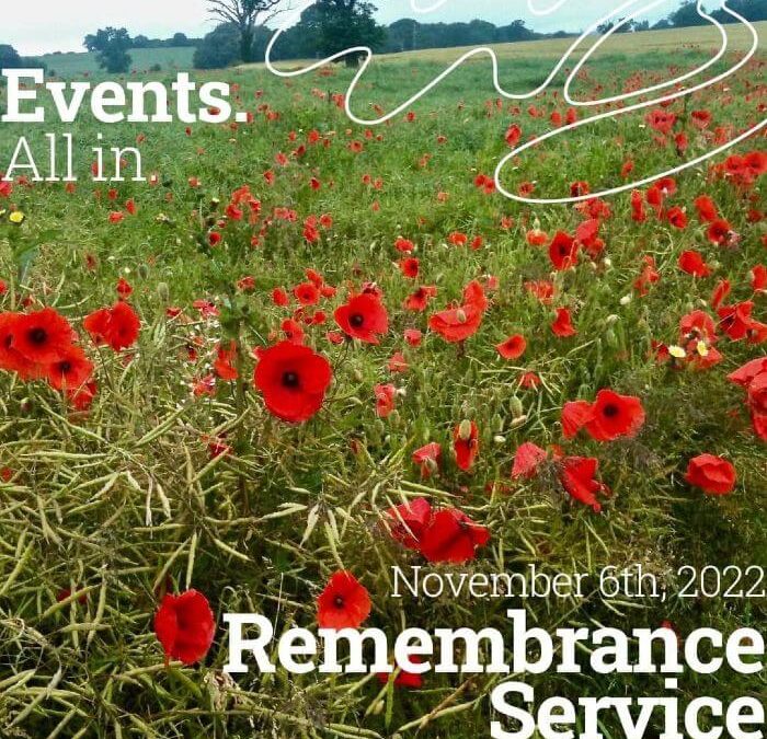 November 6th 2022 Remembrance Day Service