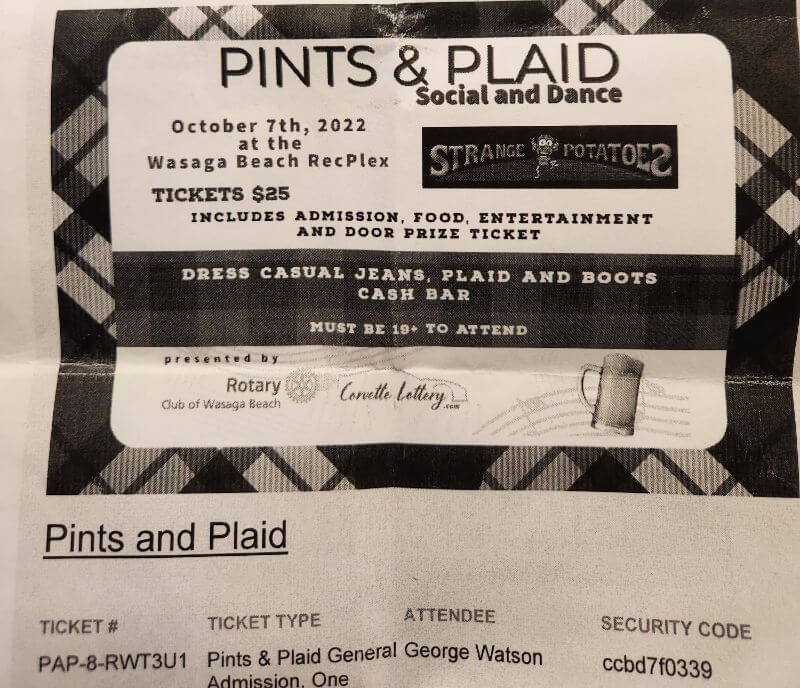Pints and Plaid Fundraising Event