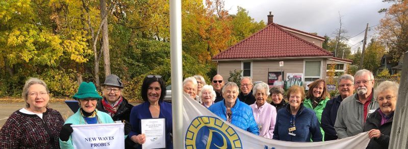 Probus Month Flag Raising Event Probus Month Flag Raising Event